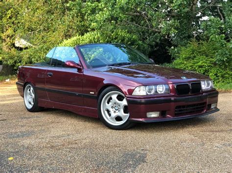 Bmw E36 328i Convertible Individual In Romantic Red Nice Spec Must