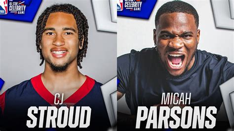 Cj Stroud Micah Parsons Y Anuel Aa Encabezan El Juego De Celebridades