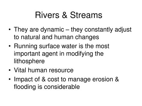 Ppt Rivers And Streams Powerpoint Presentation Free Download Id9501045