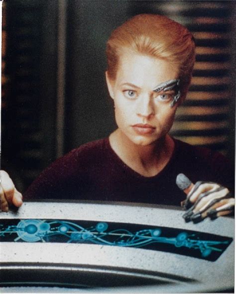 Star Trek Voyager Jeri Ryan Seven Of Nine 8x10 Photo Etsy