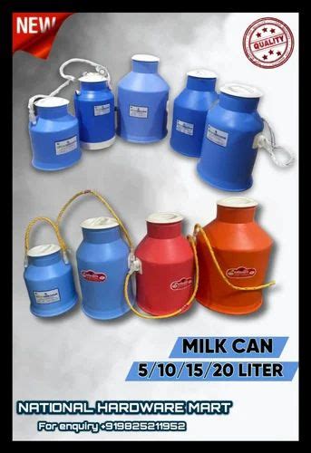 Litre Plastic Milk Can At Rs Plastic Milk Can In Rajkot Id