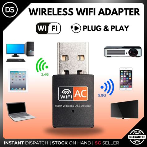 Sg Usb Wireless Wifi Adapter Mbps Wifi Dongle Dual Band G G