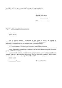 Fax Simile 2 Lettera Dimissioni 1 Docsity