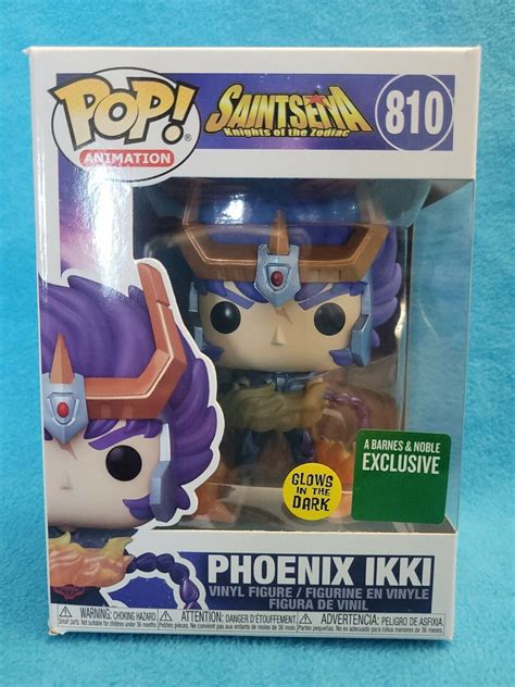 FUNKO POP SAINT SEIYA GITD PHOENIX IKKI 810 BARNES NOBLE EXCLUSIVE