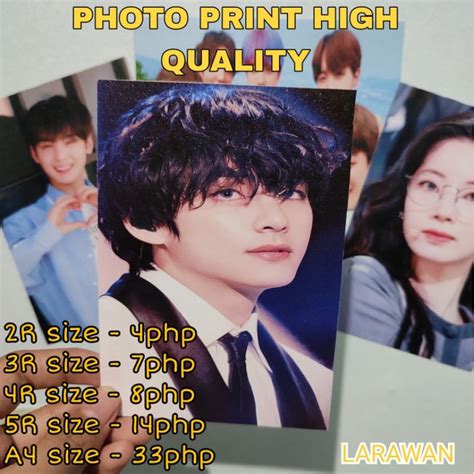 Photo | Picture | Image |Photo Print 2R 3R 4R 5R Size Printing | Shopee Philippines