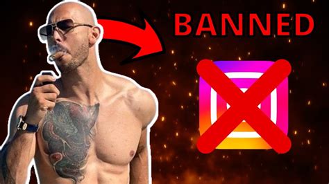 Why Andrew Tate Got Banned Youtube