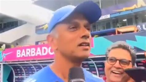 ‘i Am Unemployed From Next Week Any Offers Rahul Dravid Jokes As He