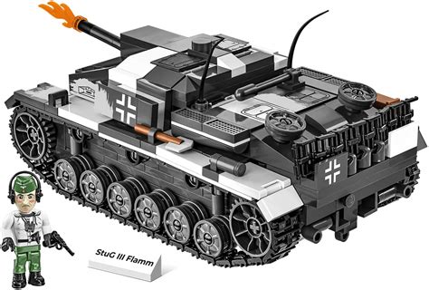 STUG III AUSF F Flammpanz 2286 Military Bricks I Cobi Brand Military