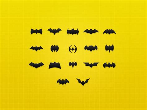 batman icon collection  icon  freeimages