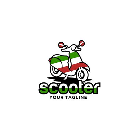 Scooter Logo Design Vector Template 7944163 Vector Art At Vecteezy