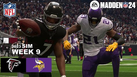 Madden Atlanta Falcons Vs Minnesota Vikings Week Full Simulation