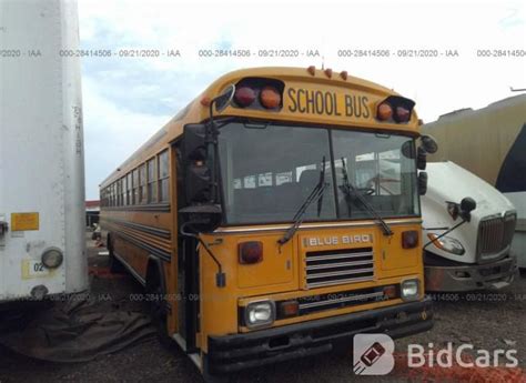 1995 Blue Bird School Bus Transit Bus 1baancsaxsf062304 Bid