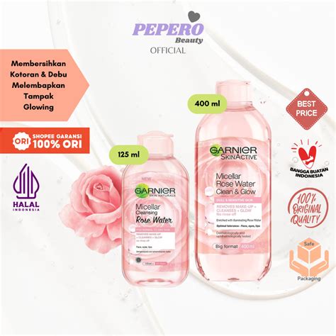 Jual Garnier Micellar Cleansing Rose Water Ml Ml Shopee Indonesia