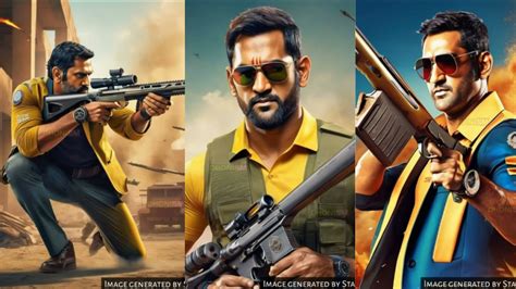 MS Dhoni Joins Free Fire As Thala Character As The Game Returns To India