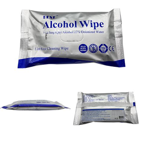 Promotional Alcohol Wipes 10 Pack