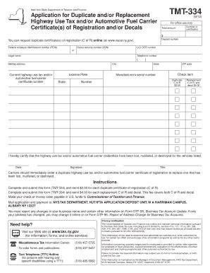 Fillable Online Form Tmt Department Of Taxation And Finance New