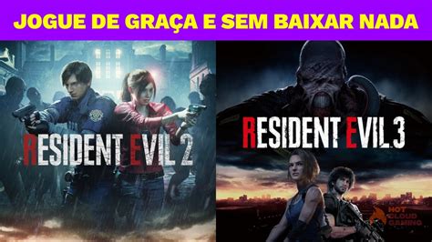 Como Jogar Resident Evil 2 e 3 Remake DE GRAÇA e Sem Baixar Nada YouTube