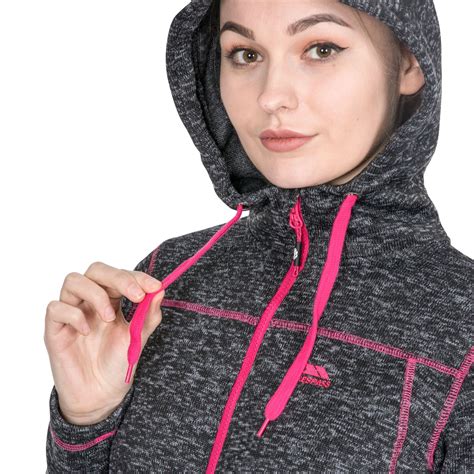 Trespass Womens Hoodie Fleece Jacket Full Zip Female Walking Casual Odelia Ebay