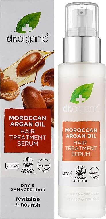 Dr Organic Bioactive Haircare Moroccan Argan Oil Hair Treatment Serum