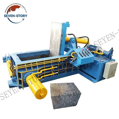 Hydraulic Metal Packing Machine Scrap Metal Balers Waste Copper Baling