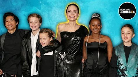 As Son Los Hijos De Angelina Jolie Y Brad Pitt Todos Los Detalles