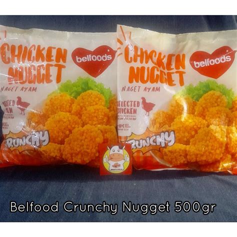 Jual Belfoods Nugget Crunchy Gr Frozen Food Frozen Food Shopee