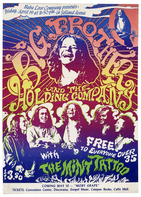 Janis Joplinbig Brother And The Holding Company Selland Arena Concert