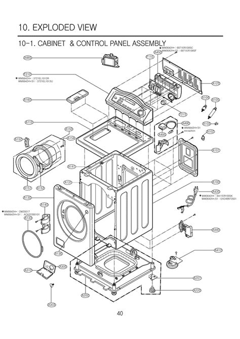 Lg Front Load Washer Model Wm Hw Expert Q A On Diagrams Parts And