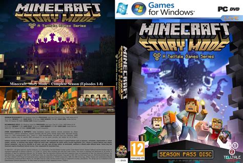 Minecraft Story Mode Complete Season Episodes 1 8 PC GAME Offline