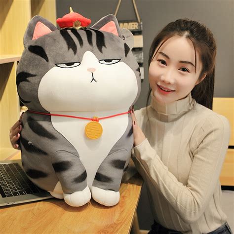 Мягкая Игрушка Кот Кошка 40 См — Купить Недорого на Bigl.ua (1716330450)
