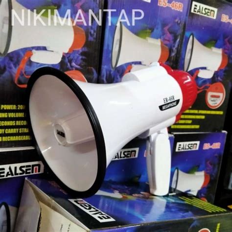 Promo Toa Megaphone Pengeras Suara Ealsem Es R Bisa Rekam Dan Sirine