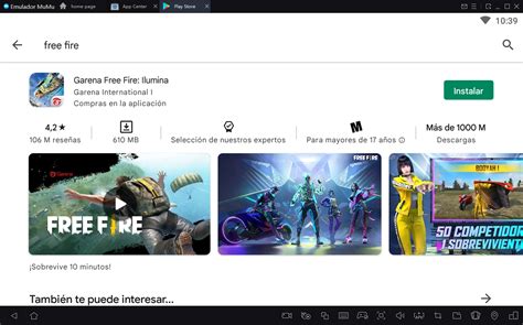 C Mo Jugar Free Fire En Pc Con Mumu Player