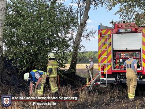 Kreisfeuerwehrverband Segeberg Einsatz Mehrere Vegetationsbr Nde Im