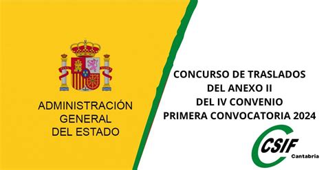 CSIF CSIF Cantabria Informa De La Apertura Del Plazo Para El Concurso