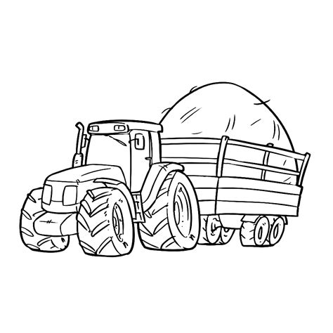 Trekker Kleurplaat John Deere Malvorlagen Traktor Und Spiderman Porn