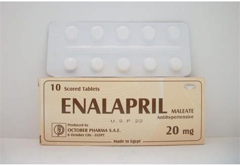 Enalapril 20mg Tablets Rosheta United Arab Emirates