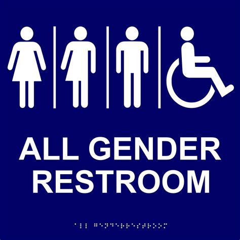 Gender Neutral Bathroom Signs Printable Printable Templates