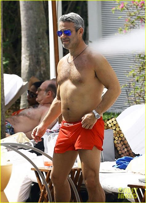 Andy Cohen Goes Shirtless For Easter Vacation In Miami Photo