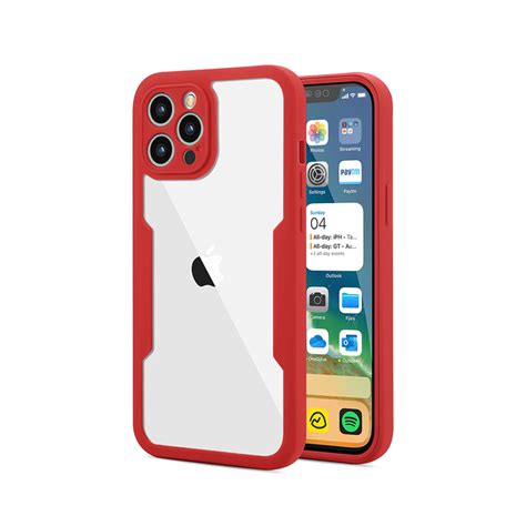 Capa Iphone Pro Dupla Face Vermelho Copertini