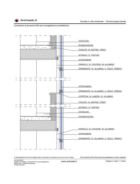 Unitized Curtain Wall System Cad Details Dwg Infoupdate Org