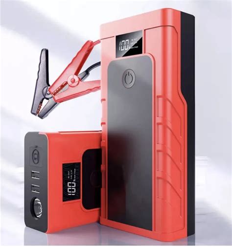 29800mAh 800A. Пусковое устройство бустер Портативное пуско-зарядное ...
