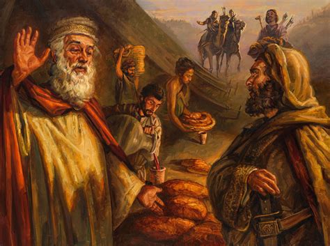 Melchizedek Blesses Abram Gospelimages