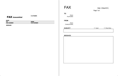 20 Free Fax Cover Templates Sheets In Microsoft Office Docx Artofit