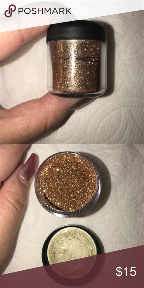 Mac Gold Glitter Pigment Glitter Pigment Prom Nails Silver Gold