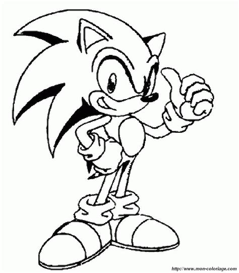 Classic Sonic Coloring Pages - Coloring Home