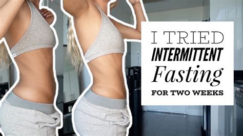 I Tried Intermittent Fasting For Two Weeks Casi Davis Youtube