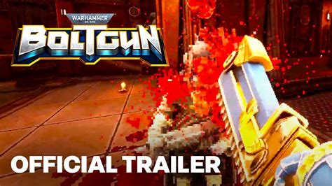 Warhammer 40 000 Boltgun Release Date Gameplay Trailer YouTube