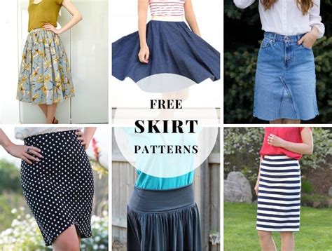 10 Free Skirt Patterns To Sew And Flatter Your Figure Beautifully ⋆