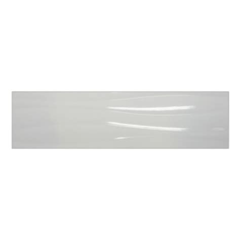 Blanco Waves Ceramic Wall Tile 8 X 24 In In 2022 Ceramic Wall