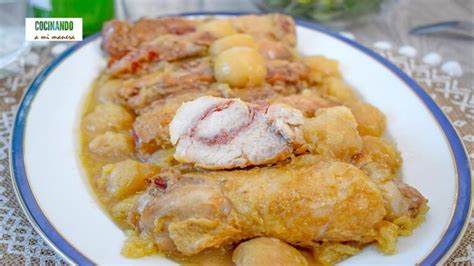 Muslos de pollo rellenos al horno con salsa Una receta deliciosa y fácil